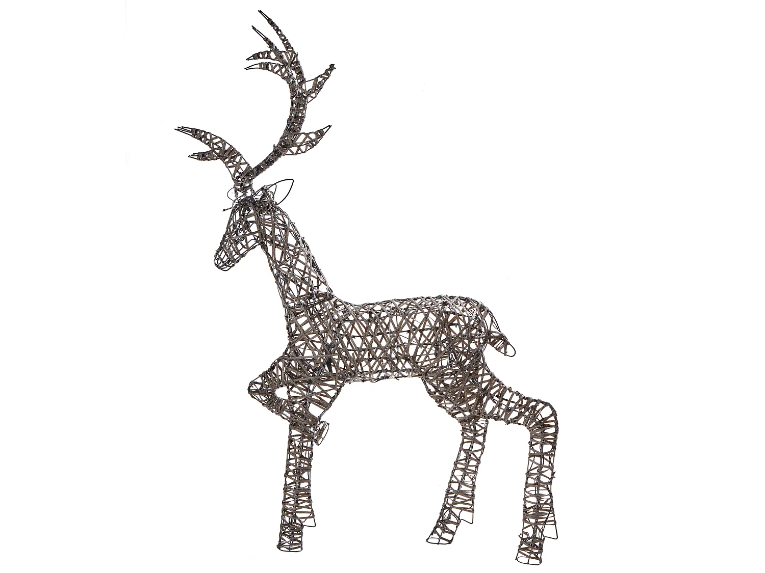 Decorazione LED argento 140 cm HUSAVIK