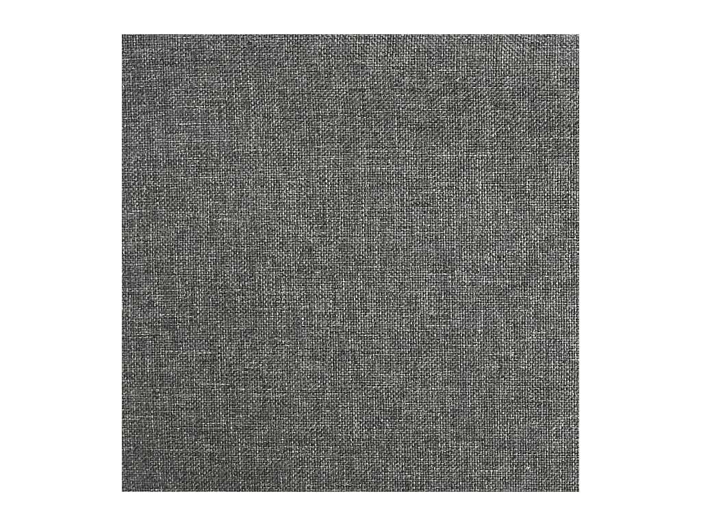 Chaise pivotante de bureau Gris foncé Tissu