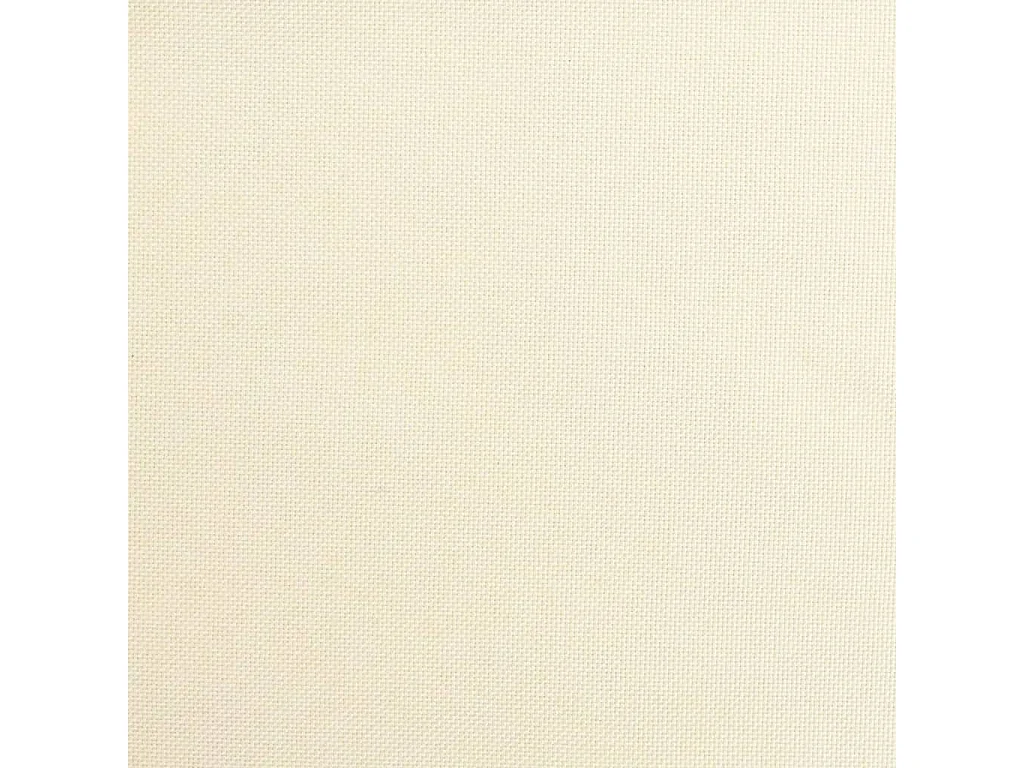 Chaise pivotante de bureau Crème Tissu