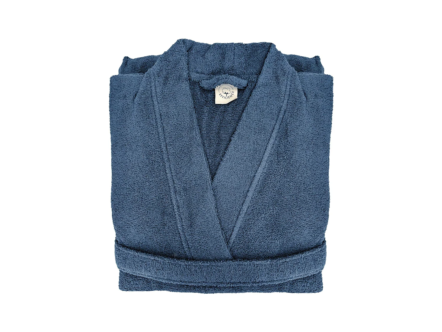 Peignoir kimono adulte EFFICIENCE PURE coton M bleu Pacific