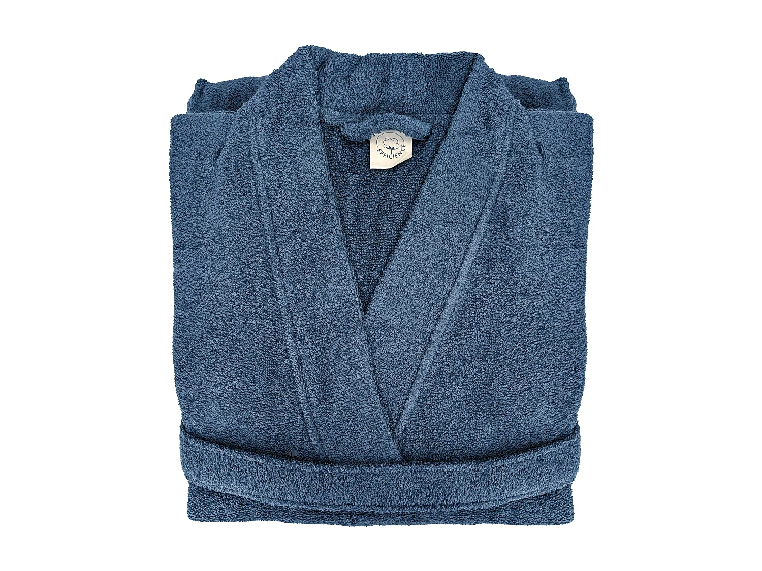 Peignoir kimono adulte EFFICIENCE PURE coton M bleu Pacific