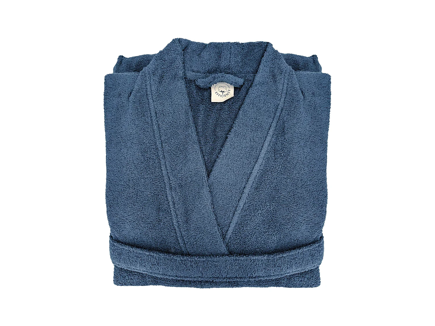 Peignoir kimono adulte EFFICIENCE PURE coton XXL bleu Pacific