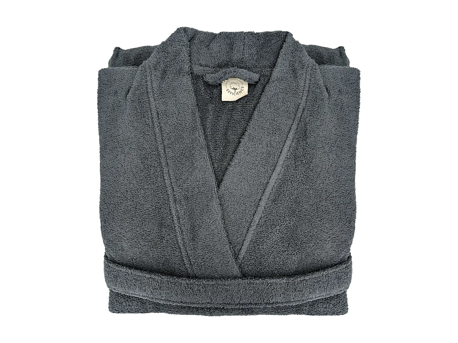 Peignoir kimono adulte EFFICIENCE PURE coton XXL noir Iron