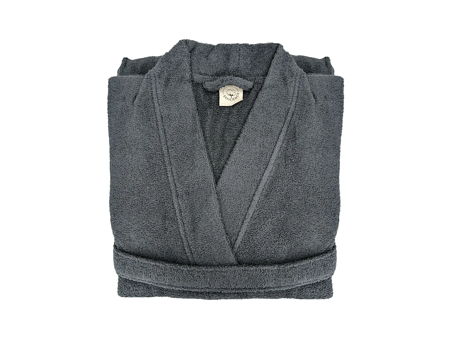 Peignoir kimono adulte EFFICIENCE PURE coton XXL noir Iron