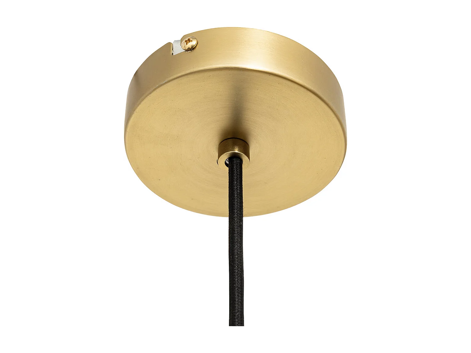 Lámpara colgante de metal dorado elegante 38 x 120 cm