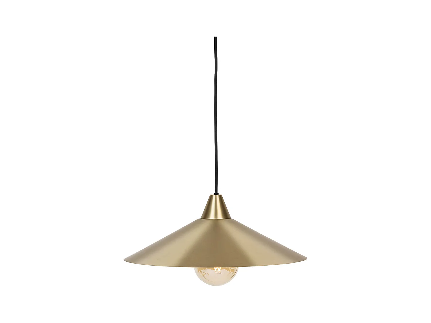 Lampe Suspension en Métal "Rosie" 38cm Or