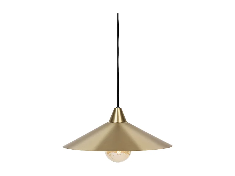 Lampe Suspension en Métal "Rosie" 38cm Or