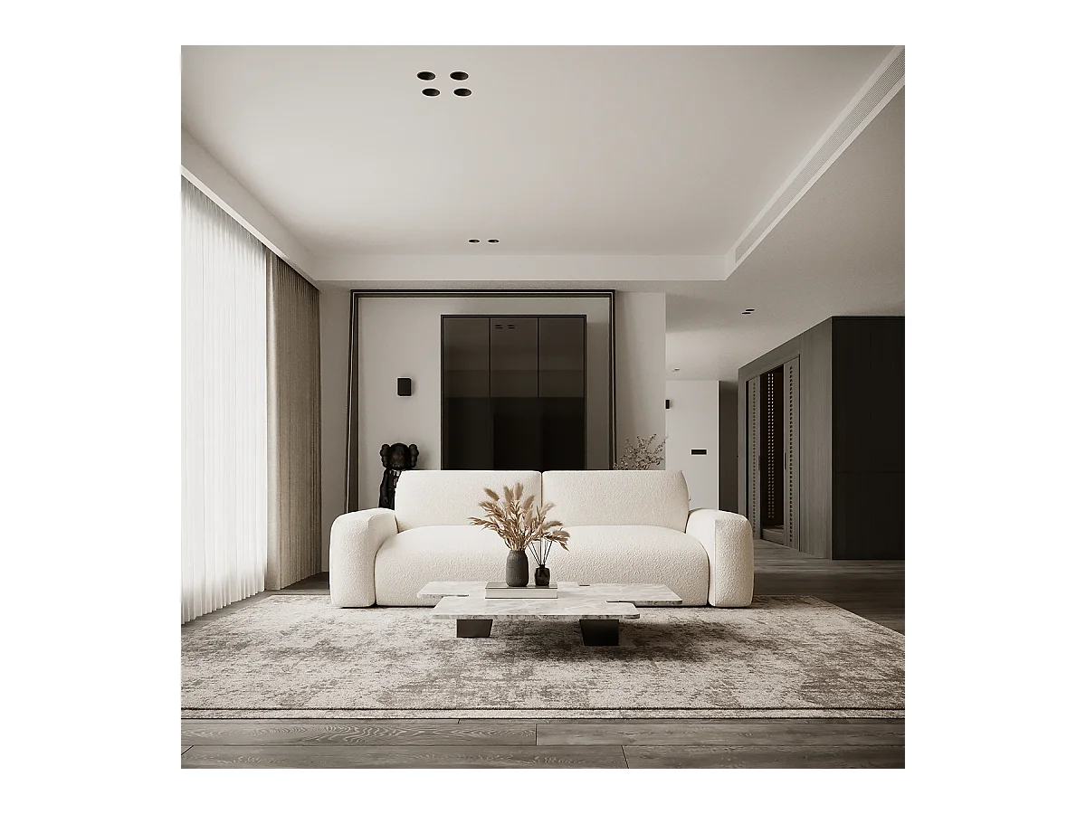 Canapé 3 places Elancia Beige