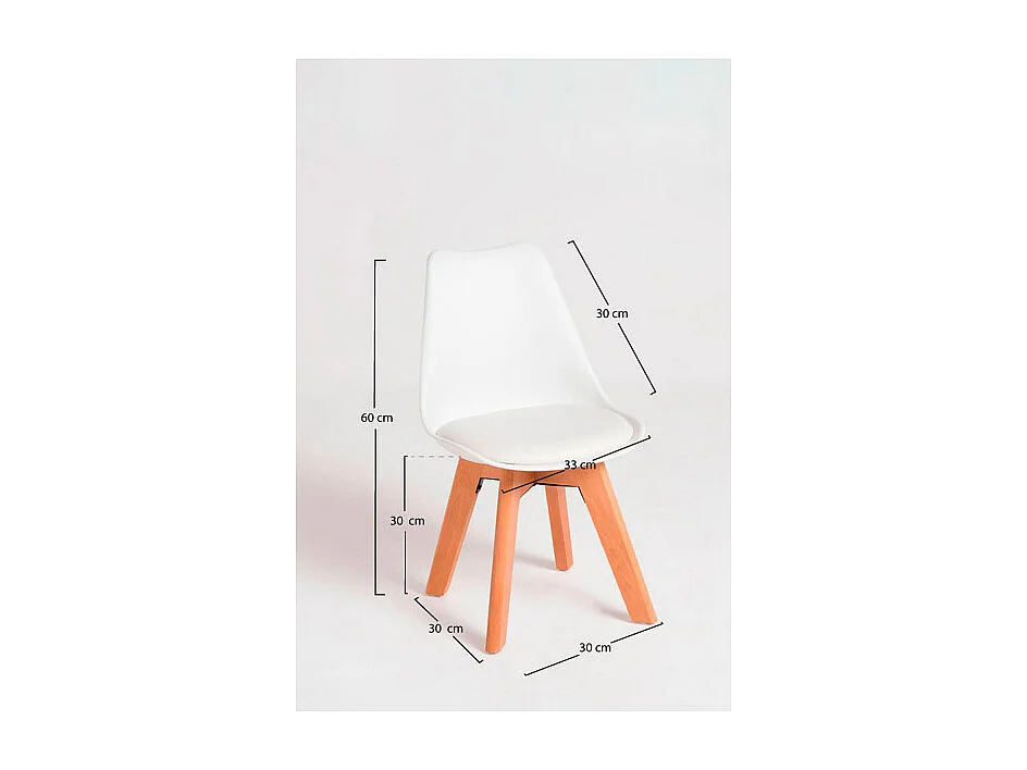 Sillas Comedor - Silla Synk Kid (Infantil) - Blanco