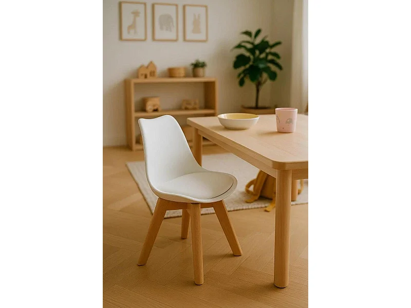 Sillas Comedor - Silla Synk Kid (Infantil) - Blanco