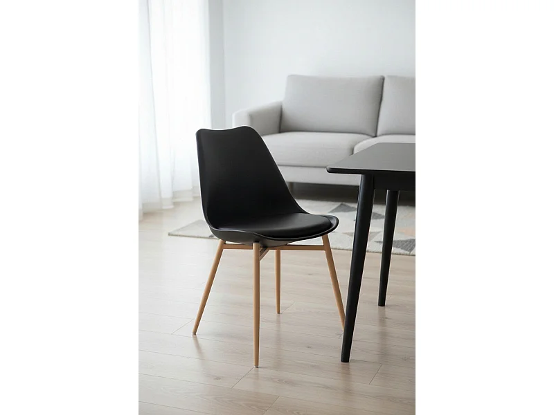 Sillas Comedor - Silla Raler - Negro