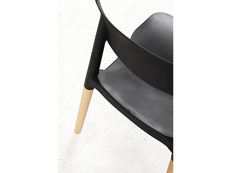 Packs Sillas Comedor - Pack 4 Sillas Estin - Negro