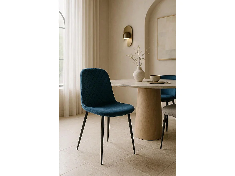 Sillas Comedor - Silla Boide - Azul