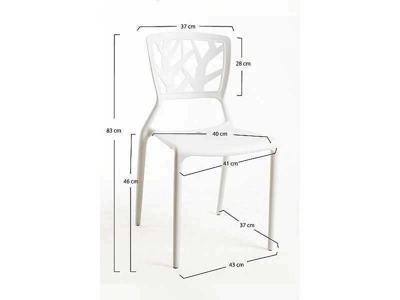 Sillas Comedor - Silla Talan - Blanco