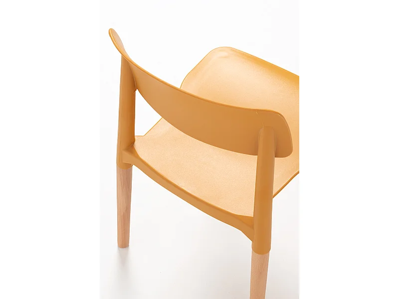 Packs Sillas Comedor - Pack 2 Sillas Estin - Mostaza