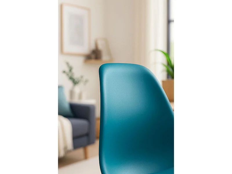 Sillas Comedor - Silla Dami - Verde azulado