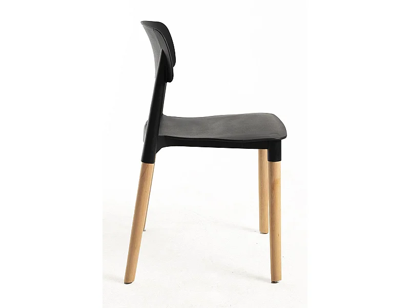 Sillas Comedor - Silla Estin - Negro