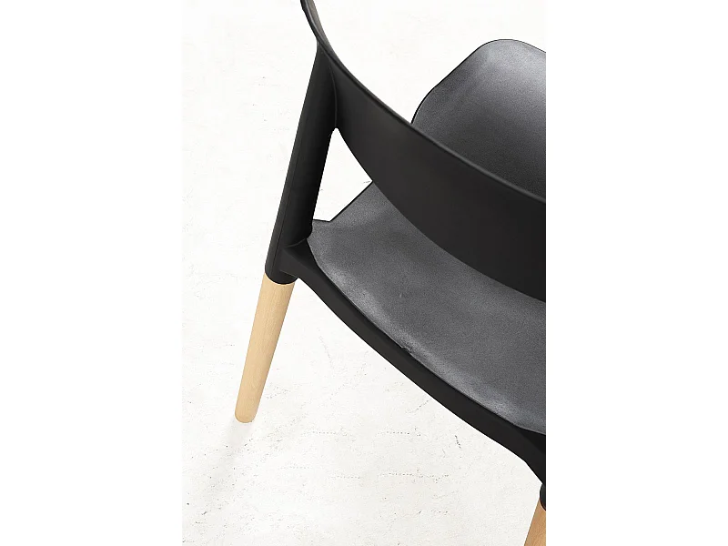 Sillas Comedor - Silla Estin - Negro