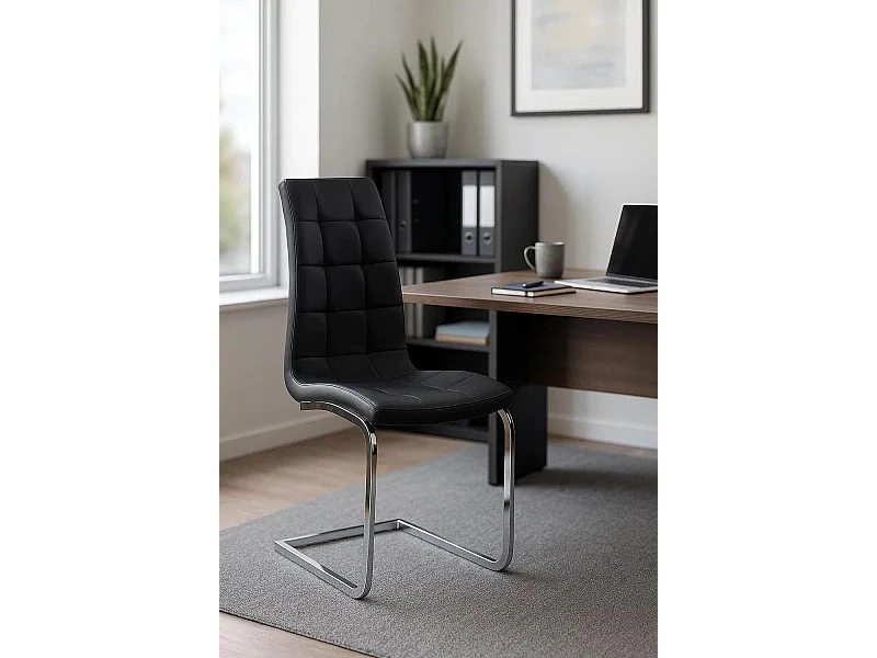 Sillas Comedor - Silla Bluy - Negro
