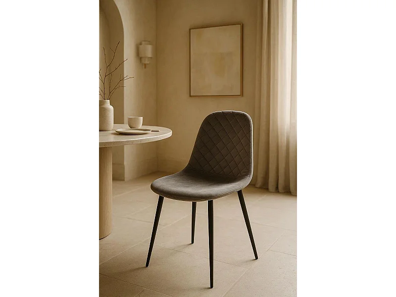 Sillas Comedor - Silla Boide - Gris