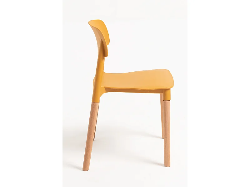 Sillas Comedor - Silla Estin - Mostaza