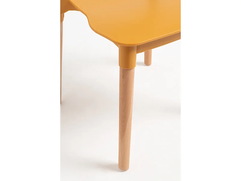 Sillas Comedor - Silla Estin - Mostaza