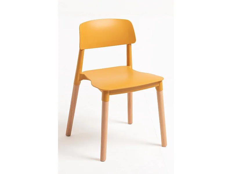 Sillas Comedor - Silla Estin - Mostaza