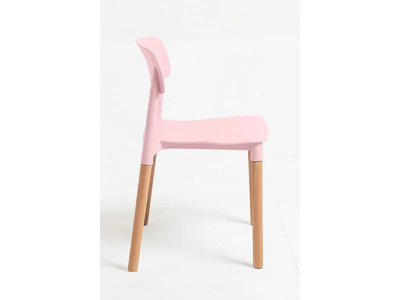 Packs Sillas Comedor - Pack 4 Sillas Estin - Rosa