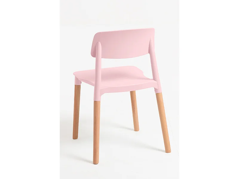 Packs Sillas Comedor - Pack 4 Sillas Estin - Rosa