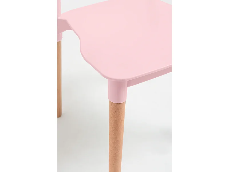Packs Sillas Comedor - Pack 4 Sillas Estin - Rosa