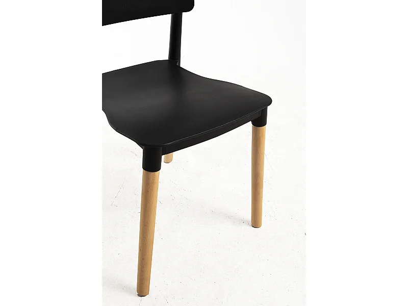 Packs Sillas Comedor - Pack 6 Sillas Estin - Negro