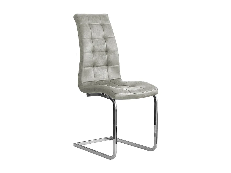 Sillas Comedor - Silla Bluy Vintage - Gris claro