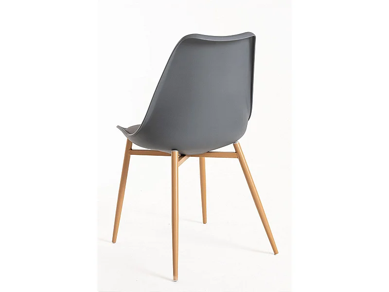 Sillas Comedor - Silla Raler - Gris oscuro