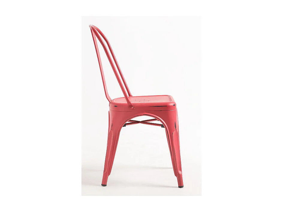 Sillas Comedor - Silla Torix Vintage - Rojo vintage