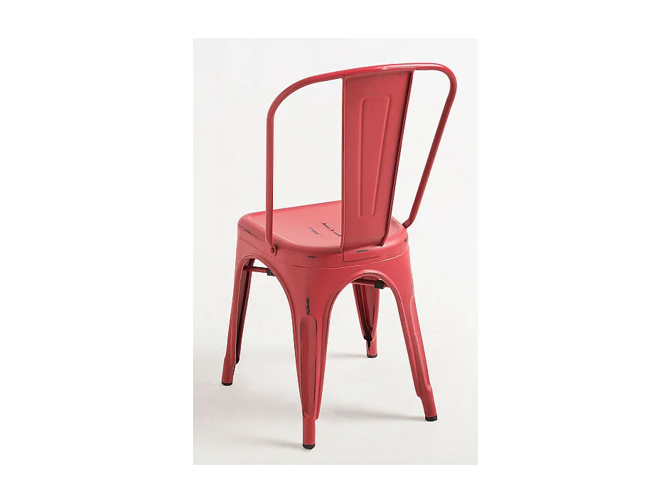 Sillas Comedor - Silla Torix Vintage - Rojo vintage