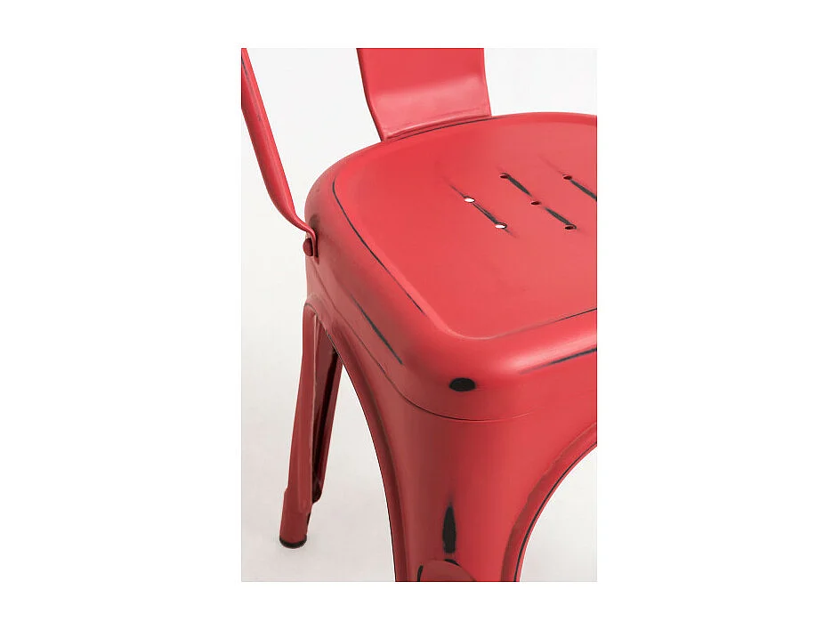 Sillas Comedor - Silla Torix Vintage - Rojo vintage
