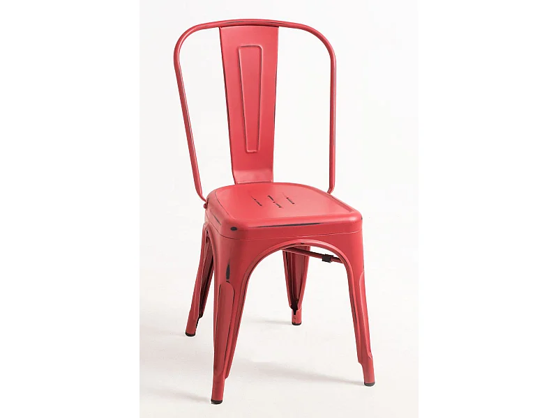 Sillas Comedor - Silla Torix Vintage - Rojo vintage