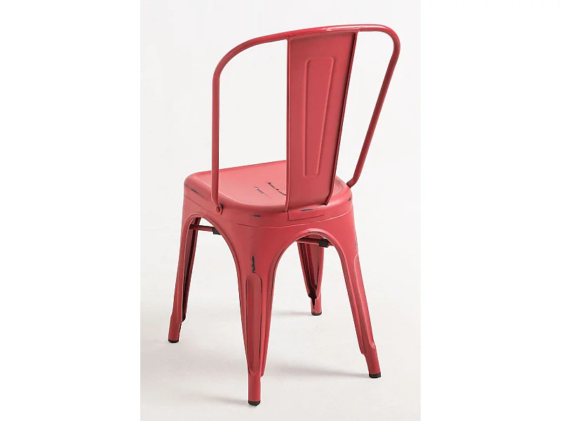 Sillas Comedor - Silla Torix Vintage - Rojo vintage
