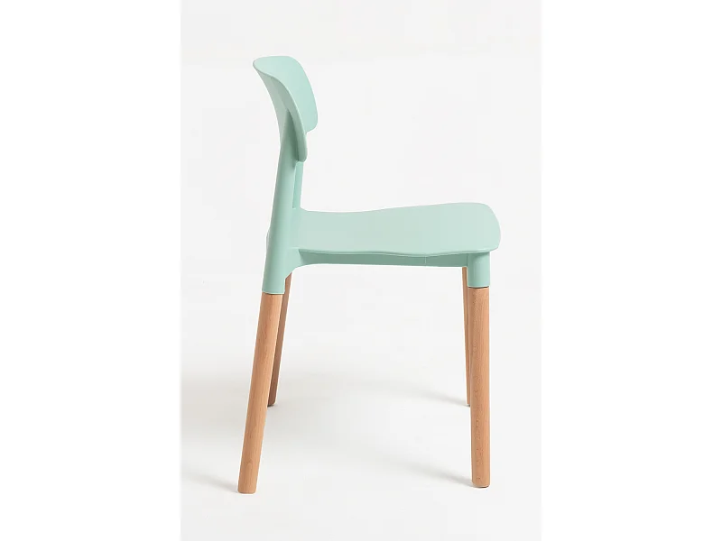 Packs Sillas Comedor - Pack 4 Sillas Estin - Celadón