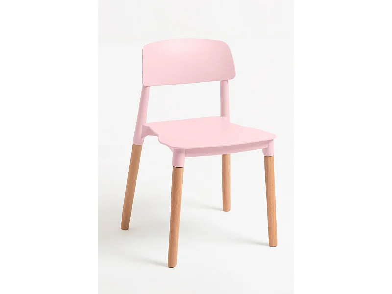 Sillas Comedor - Silla Estin - Rosa