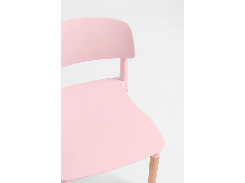 Sillas Comedor - Silla Estin - Rosa