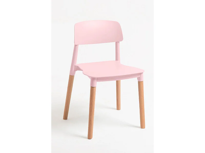 Sillas Comedor - Silla Estin - Rosa