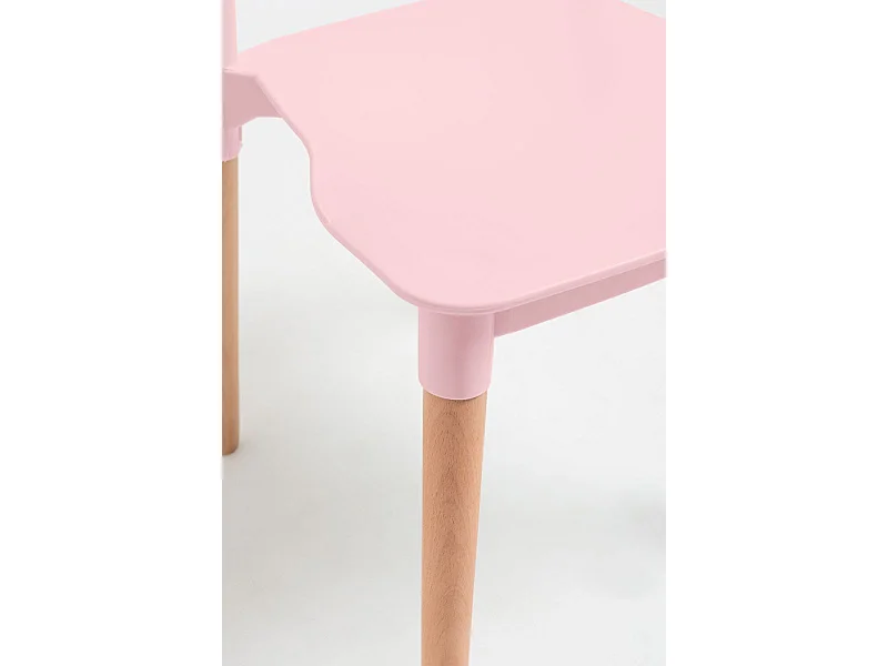 Sillas Comedor - Silla Estin - Rosa