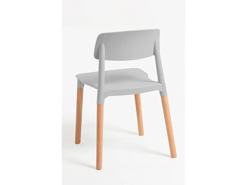 Packs Sillas Comedor - Pack 2 Sillas Estin - Gris claro
