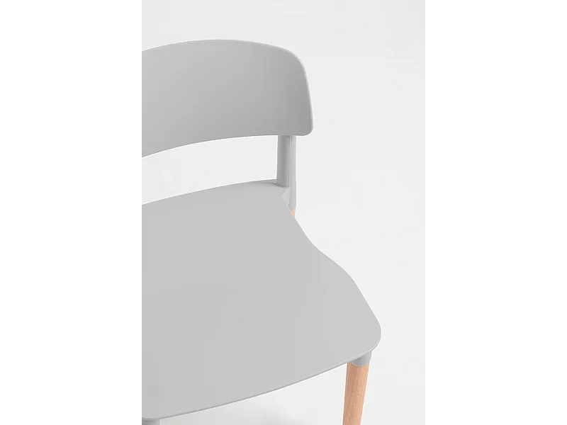 Packs Sillas Comedor - Pack 4 Sillas Estin - Gris claro