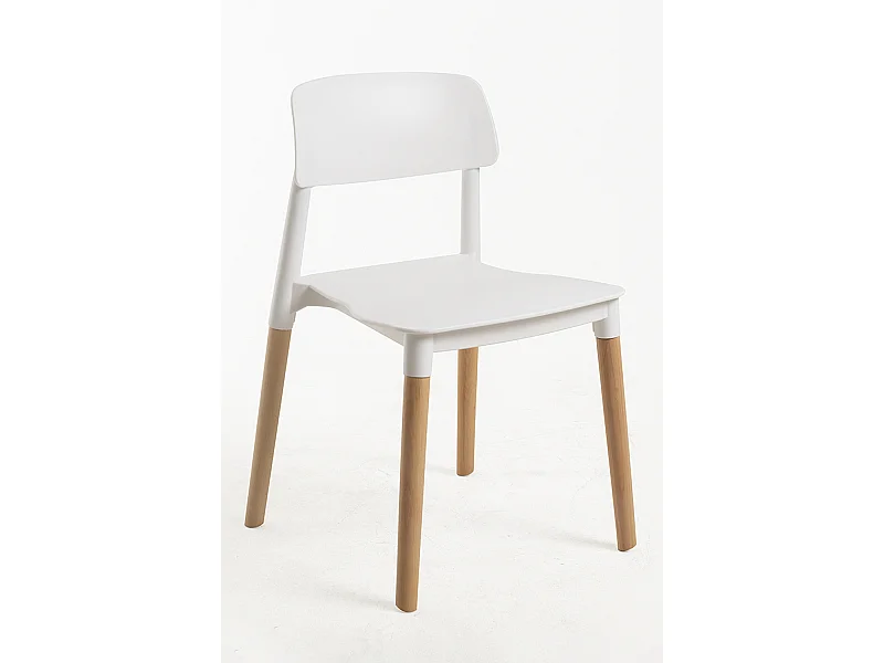 Sillas Comedor - Silla Estin - Blanco