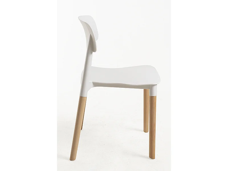 Sillas Comedor - Silla Estin - Blanco