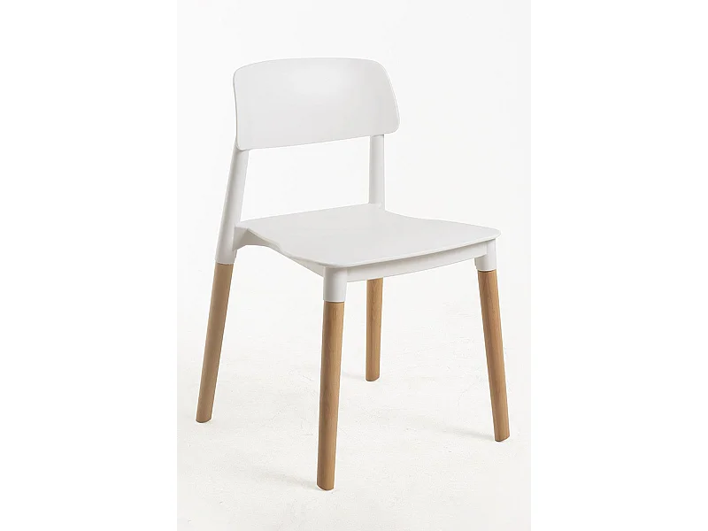 Sillas Comedor - Silla Estin - Blanco