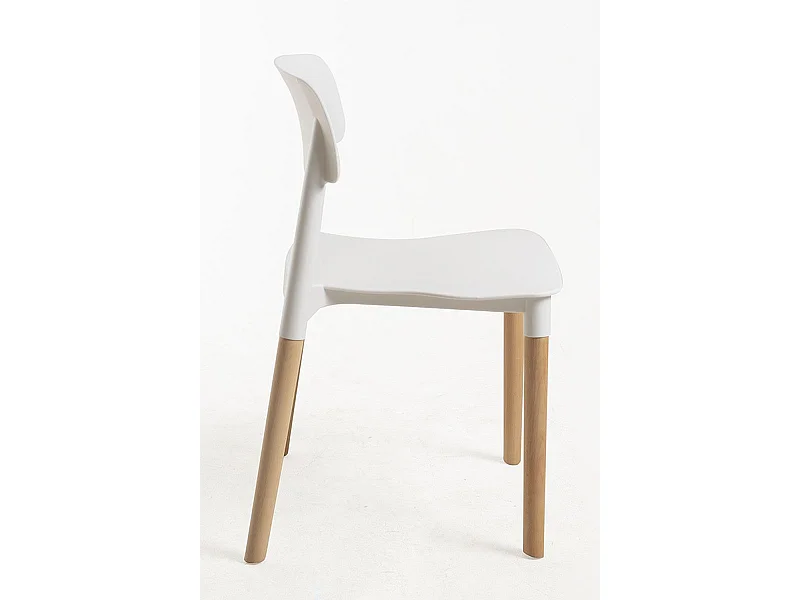 Sillas Comedor - Silla Estin - Blanco