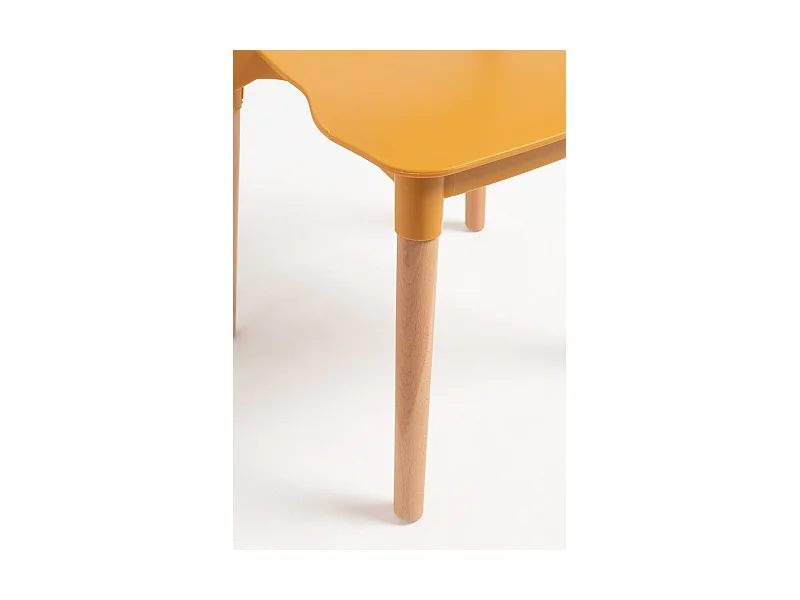 Packs Sillas Comedor - Pack 6 Sillas Estin - Mostaza